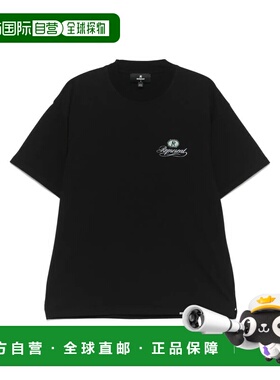 1h可退 香港直邮Represent 男士 MLM100450/JET 黑色T恤 MLM10045