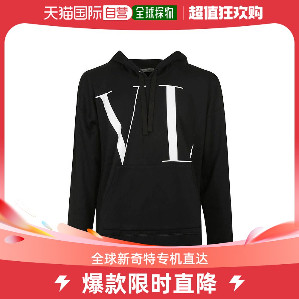 【99新未使用】香港直邮Valentino logo印花卫衣 SV3MF05D5GB