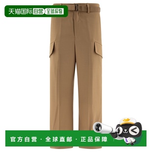 1h可退 香港直邮Sacai 男士 束带裤子 2403423M651BEIGE beige米