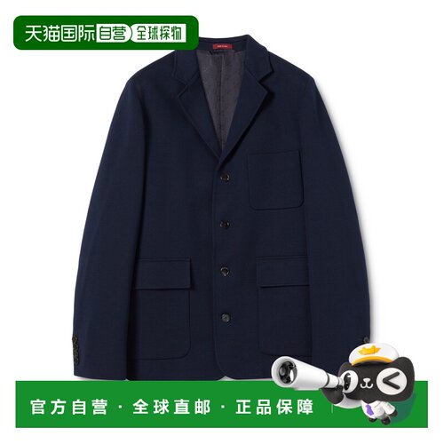 1h可退 香港直邮Gucci 古驰 男士 单排扣平纹针织棉夹克 846713ZA
