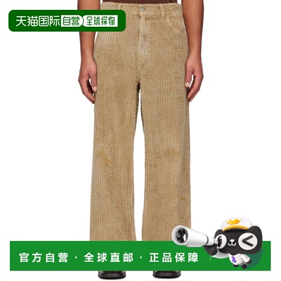 1h可退 香港直邮Our Legacy 男士 驼色 Vast Cut 长裤 M4255VT