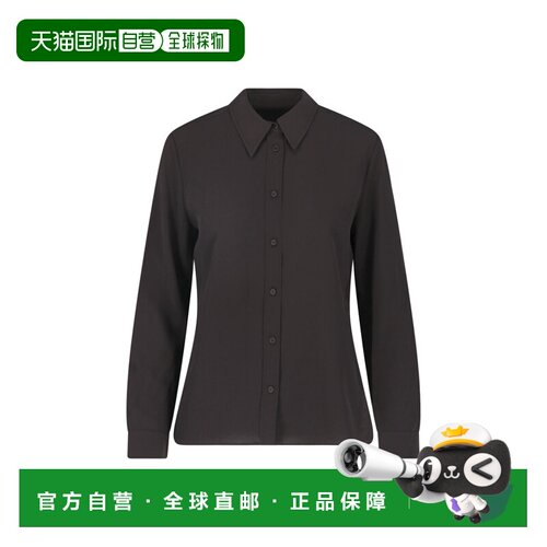 1h可退香港直邮NILI LOTAN 女士 衬衫 11601W325CHOCOLATEBROWN通
