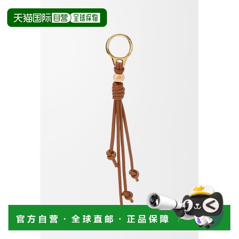 自营1h可退 欧洲直邮Loewe罗意威 女士暖沙漠色/金色小牛皮树木造