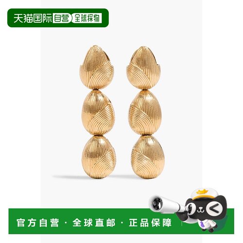 1h可退 香港直邮ZIMMERMANN 女士 镀金耳环 0787XF24G metal金属