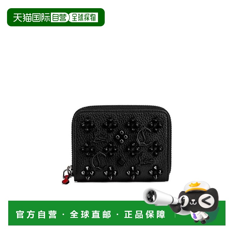 香港直邮Christian Louboutin 徽标拉链钱包 3175223_