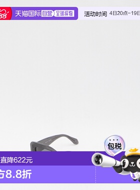 1h可退 香港直邮alaia 女士 矩形太阳眼镜 AA0078S800 grey灰色