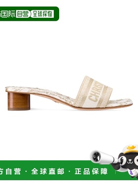 1h可退 欧洲直邮DIOR 迪奥 25秋冬 KCQ902MED_S09W 女士 中跟凉鞋