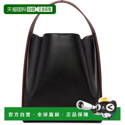 香港直邮Jil Sander 吉尔 桑达 女士 黑色 Pivot 托特包 J08ZH010