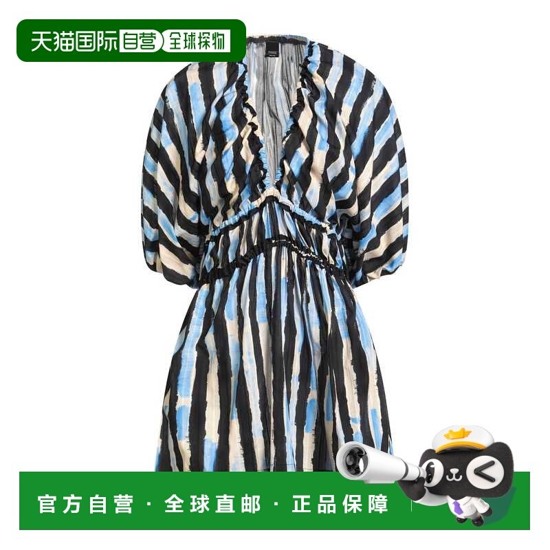 1h可退 香港直邮Pinko 品高 女士 短款连衣裙 blue蓝色 舒适时尚,女装/女士精品,连衣裙,淘宝优惠券,粉丝福利购,淘宝优惠卷