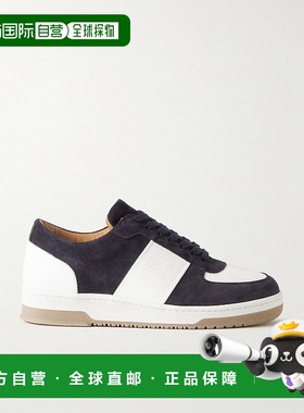 香港直邮Mr P. 男士 Atticus 绒面革全粒面皮质运动鞋 MPF241051U