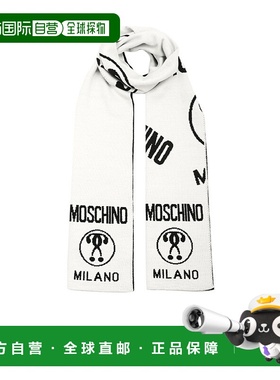 香港直邮Moschino 徽标细节围巾 50055M5145