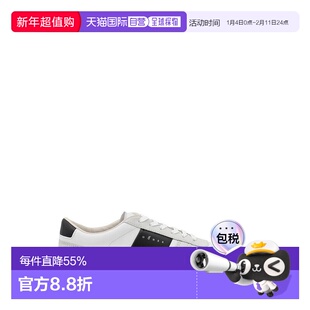 1h可退 香港直邮Hogan 男士 系带低帮板鞋 HXM6680FL30ODZ男鞋