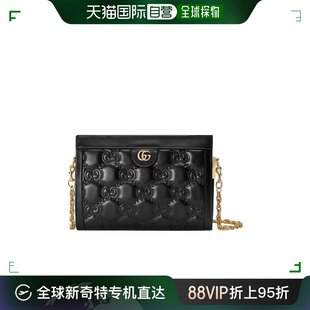 香港直邮Gucci 女士 GG绗缝单肩包 702200UM8 99新未使用 古驰