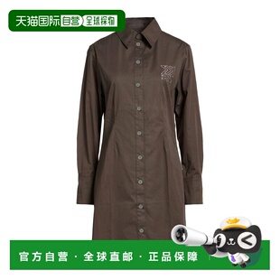 女士 衬衫 式 1h可退 green绿色 KITSUNE 连衣裙 舒 香港直邮MAISON