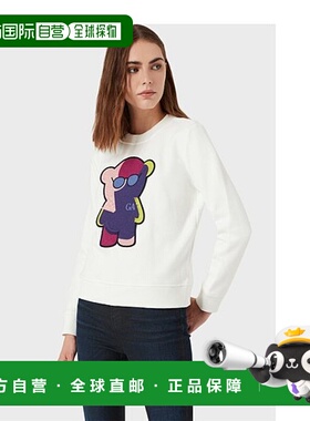 香港直邮Emporio Armani Manga Bear 长袖套头卫衣 6K2M6M2JYTZ