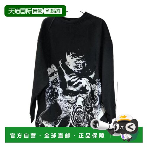 1h可退 香港直邮VALENTINO 女士卫衣 SB0MF03V4WR0NI SS2020 黑色