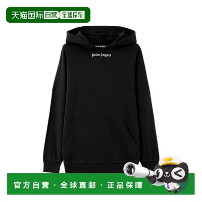 香港直邮PALM ANGELS 男士卫衣 PMBB036S26FLE001BLACK SS2026
