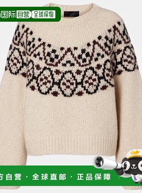 1h可退 香港直邮NILI LOTAN 女士 Chrissy 'Fair Isle' 提花毛衣
