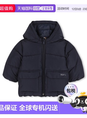 1h可退 香港直邮BOSS 波士 婴儿 夹克童装 J52476B849 blue蓝色