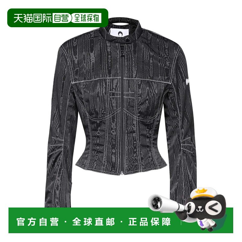 香港直邮MARINE SERRE 女士西服 J080SS23W00 SS2023 黑色 赛车休