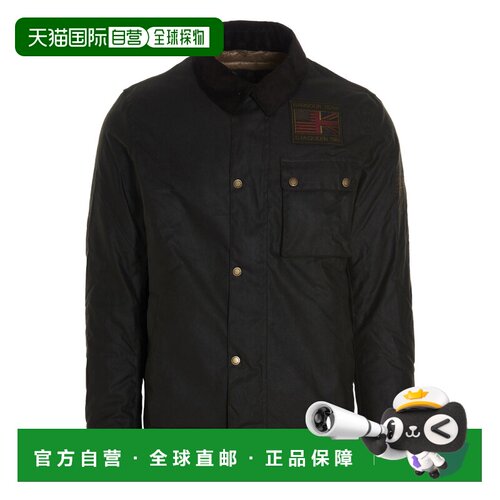 1h可退 欧洲直邮Barbour 男士西服 MWX1853MWXSG91 CO 黑色 Jacke