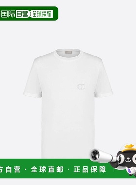 1h可退 欧洲直邮DIOR 迪奥 25秋冬 013J600A0677_C080 男士 短袖T