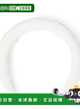 1h可退 香港直邮Self-Portrait  精饰花边头带 white白色 舒适时