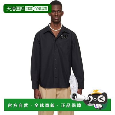 1h可退 香港直邮Simone Rocha 蒙娜 罗莎 男士 黑色 Embellished