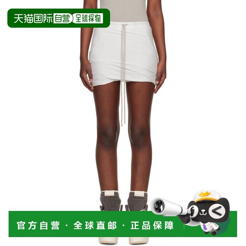 香港直邮rick owens 瑞克 欧文斯 DRKSHDW 女士 灰白色 Temple Bu