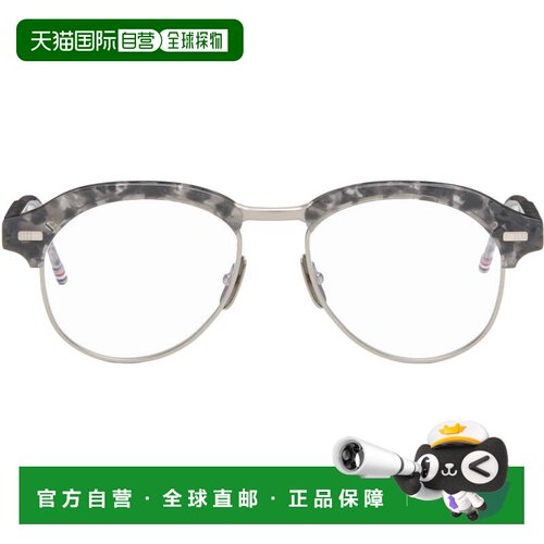 香港直邮Thom Browne 汤姆 布朗 男士 灰色 Acetate & Titanium P