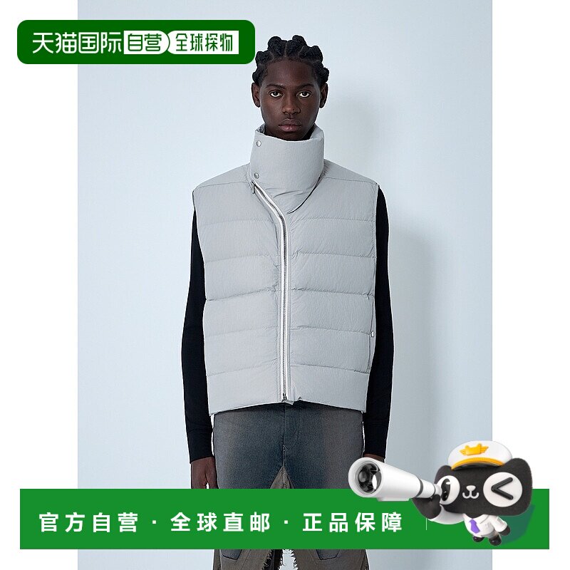 香港直邮Rick Owens Lilies 瑞克 欧文斯 男士 飞行绗缝背心 RU02