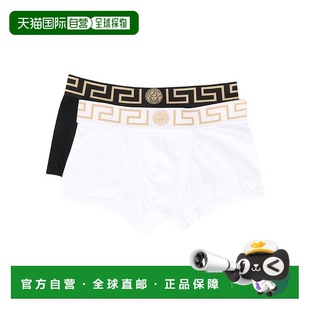 AU10181A232741A83K 两件装 香港直邮Versace logo腰边四角裤