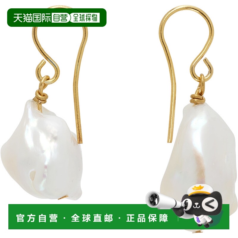 香港直邮Jil Sander 吉尔 桑达 女士 Grainy 耳坠 J11VG0027J1201