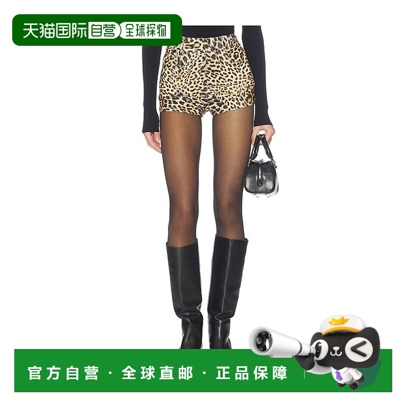 1h可退 香港直邮NORMA KAMALI 诺玛 卡玛丽 女士 高腰短裤 KK4259