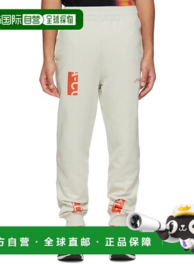 香港直邮A-COLD-WALL* 男士 灰白色 Node 运动裤 ACWMB198卫裤