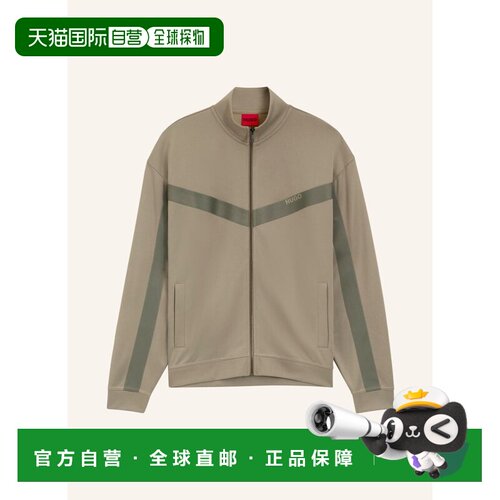 欧洲直邮HUGO 男士夹克 100288619615000 CO 卡其【付后1h可退】