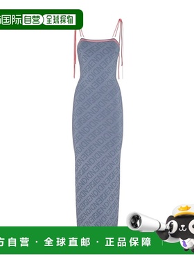 1h可退 香港直邮Fendi 芬迪 女士 无袖连衣裙 FZDB45ANZE