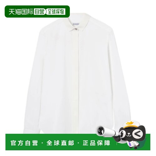 香港直邮BURBERRY/博柏利 女士 长袖衬衫 26FW