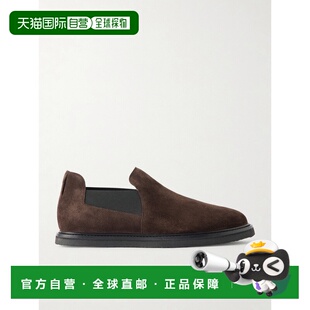 1h可退 香港直邮The Row 男士 Parker 绒面革乐福鞋 F2130L805