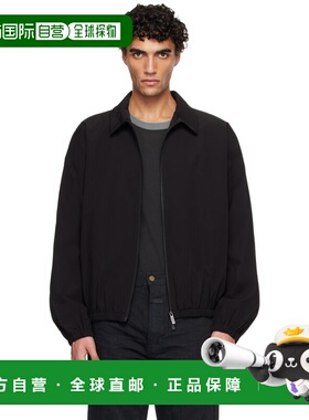 1h可退 香港直邮essentials fear of god 男士 黑色运动夹克 FG25