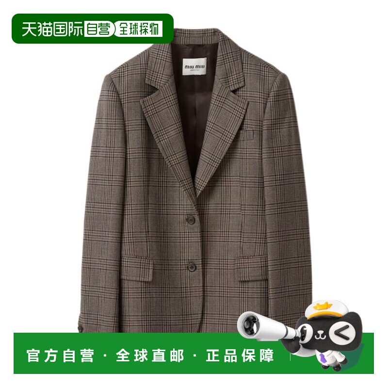 1h可退 香港直邮MIU MIU 女士西服 MH186913JLS232F063M AW2023
