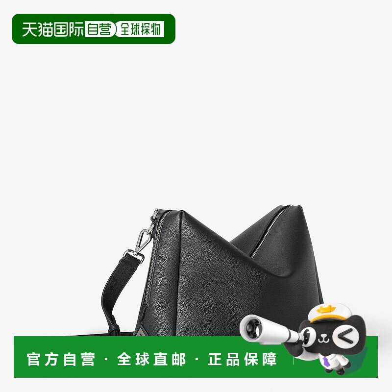 1h可退 欧洲直邮FENDI (2025) Fendi Lui 大号黑色皮包斜挎包