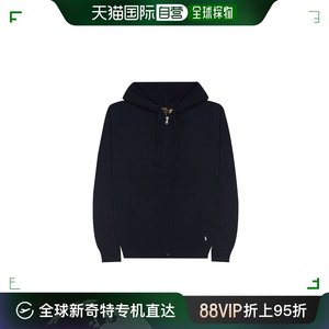 香港直邮Polo Ralph Lauren 男士纯色logo刺绣拉链抽绳连帽卫衣71