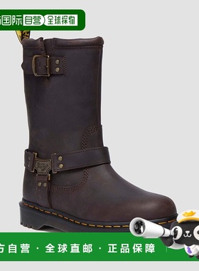 自营欧洲直邮DrMartens马丁大夫 Anistone Hi男女通用皮革高筒机