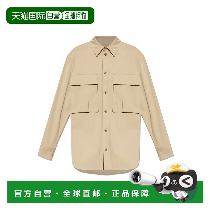 1h可退 香港直邮BALMAIN 男士衬衫 GH1HS535CG430FK SS2026 花色