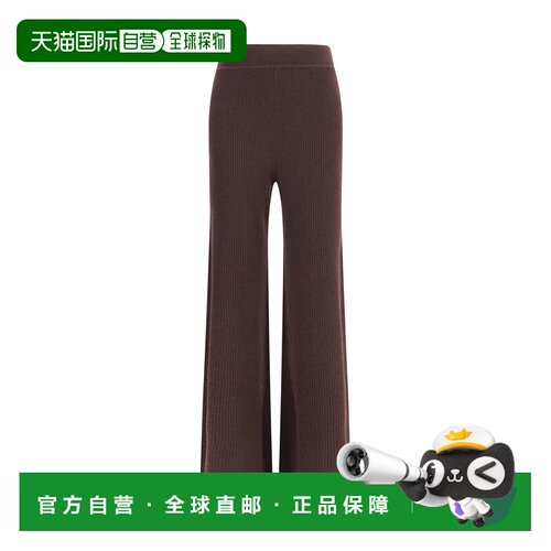 香港直邮Loro Piana 诺悠翩雅 女士 Camino 羊绒真丝长裤 FAO2842
