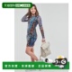 多思奇格 VEST_LETTERING 女士服装 欧洲直邮Desigual 短连衣裙