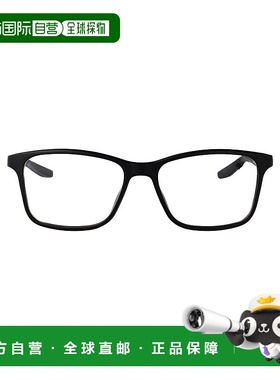 1h可退 香港直邮Nike 耐克 女士 哑光黑色醋纤眼镜 NIKE771