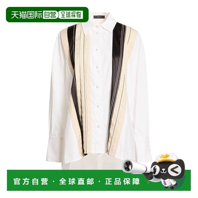 1h可退 香港直邮JOSEPH 约瑟夫 女士 Blouses 花纹衬衫 white白色