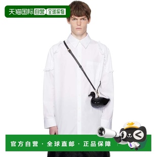 蒙娜 罗莎 男士 1h可退 Ruffle Rocha 白色 Shoul 香港直邮Simone